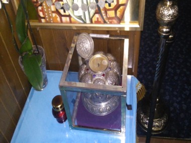 Moaste la Manastirea Sfintei Cruci, Oradea Moaste la Manastirea Sfintei Cruci, Oradea